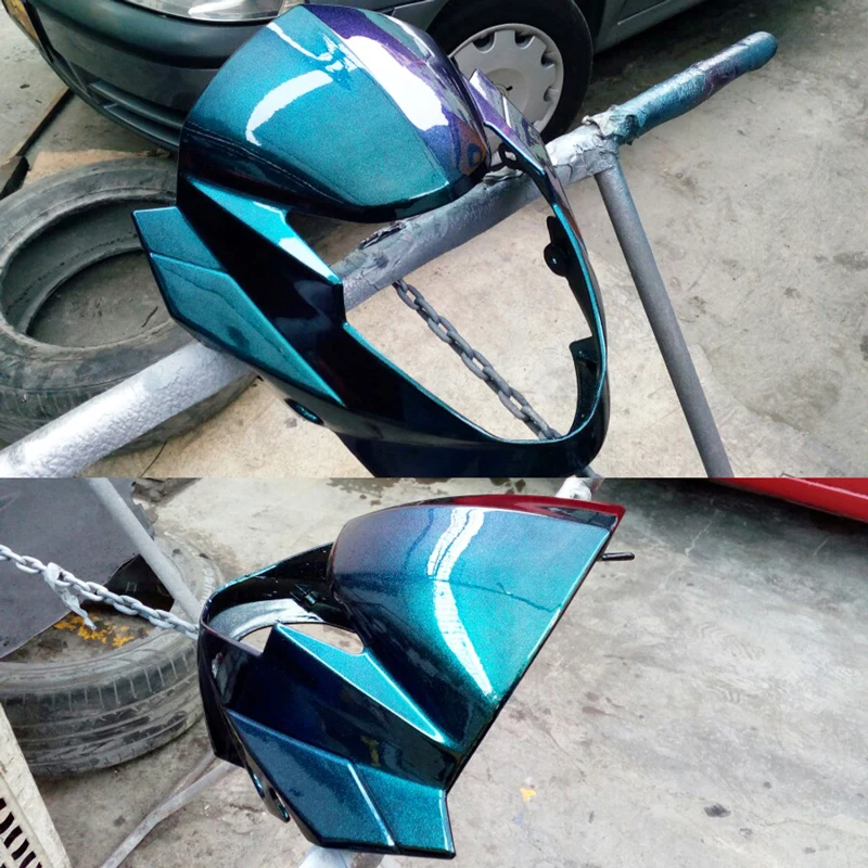 YB85 изменение цвета пигмента хамелеона для покраски автомобилей декоративно