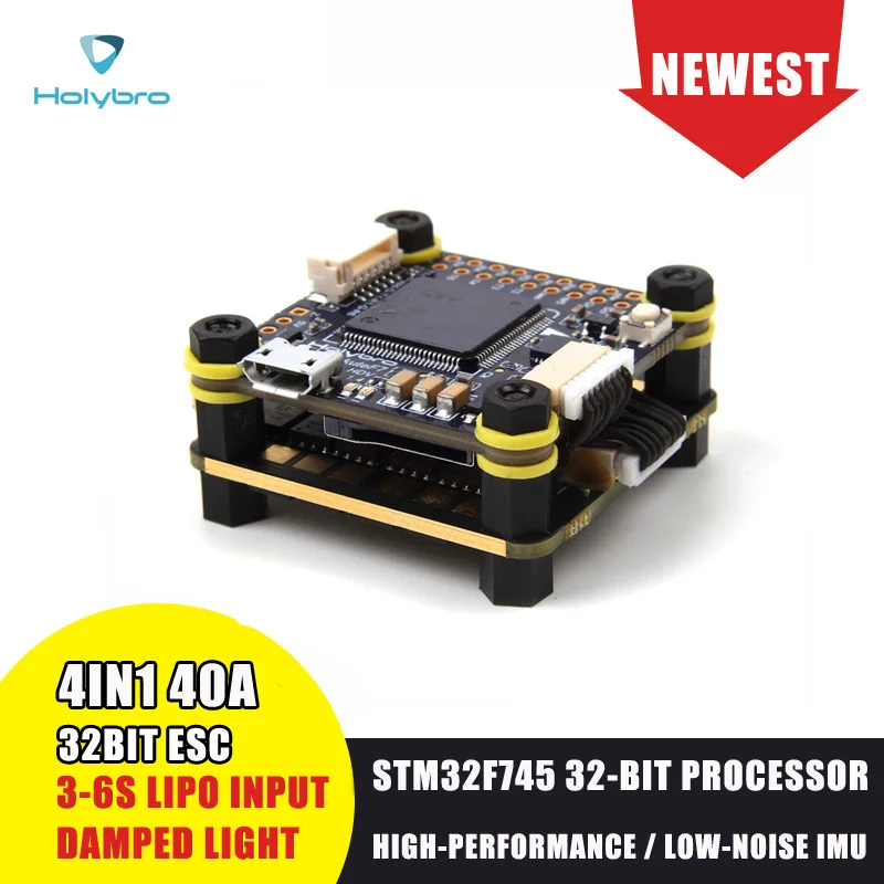 Контроллер полета Holybro Kakute F7 HDV Tekko32 F3 40A 3-6S Blheli_32 4 в 1 бесщеточный ESC для