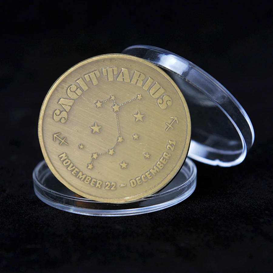 Созвездия Антикварная Серебряная Памятная монета коллекционные монеты в