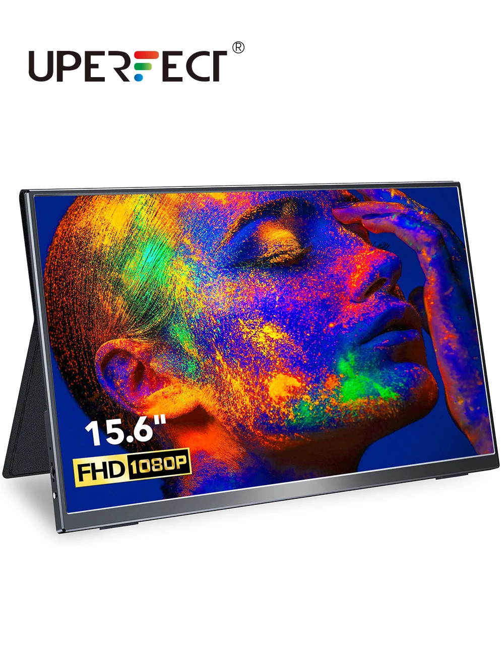 UPERFECT 15 6 дюймовый портативный монитор Ультратонкий Безель USB Тип C экран для