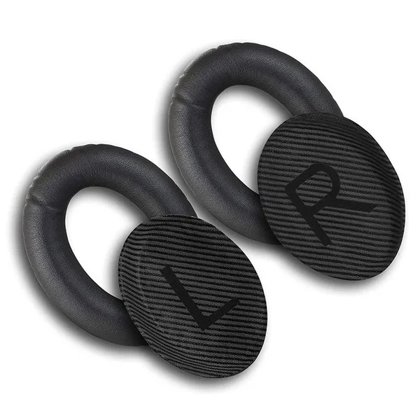 Черный Сменные амбушюры для BOSE QC35 для quietкомфорт 35 и 35 ii наушники с памятью пенные Ушные подушки высокого качества - Цвет: Черный