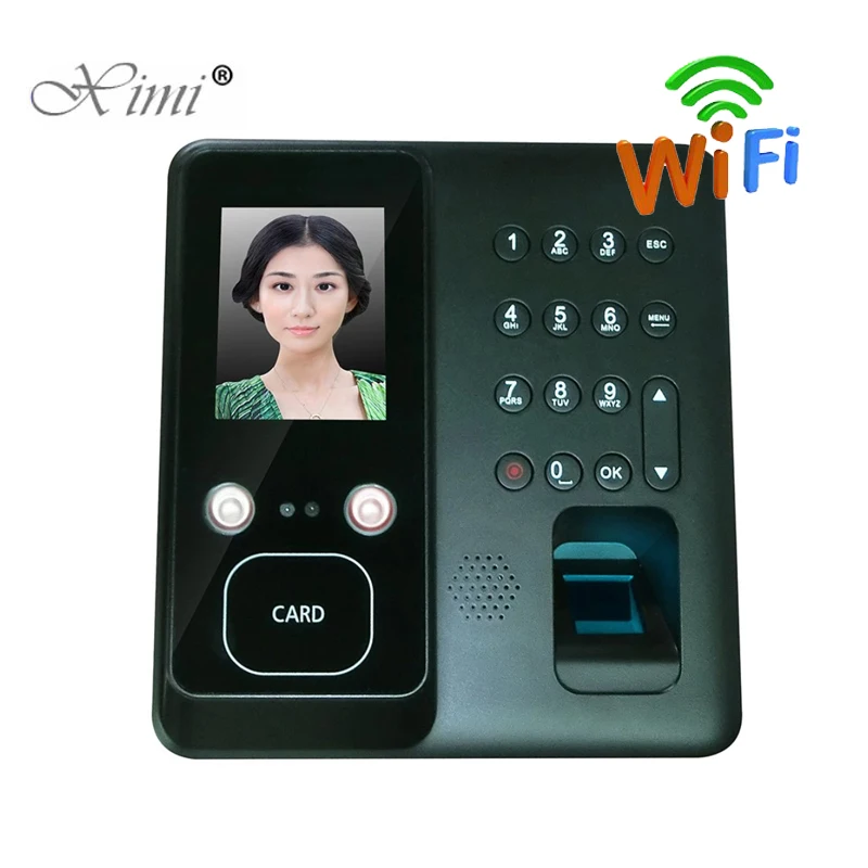 Машина для наблюдения за лицом F610 с Wi Fi системой контроля доступа по отпечатку