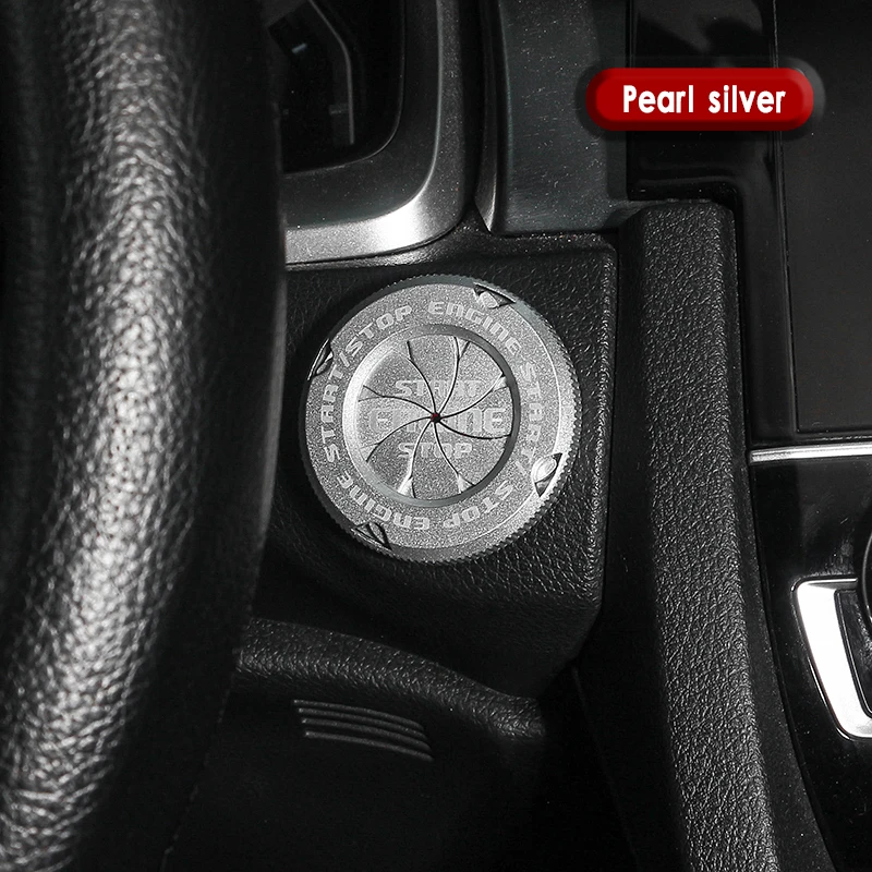 

Metal Car Interior Engine Ignition Start Stop Button Protective Cover Car Decor Car Stuff Car Sticker and Decals Car Accessories