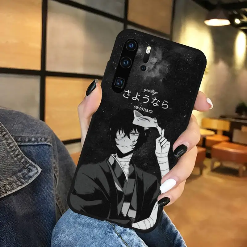 

Bungou Stray Dogs Phone Case Funda For Huawei P9 P10 P20 P30 Lite 2016 2017 2019 plus pro P smart