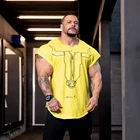 BULKING мужская майка с рукавом летучая мышь, свободная Повседневная рубашка, уличная одежда, тренировочный топ для фитнеса, рубашки для мужчин