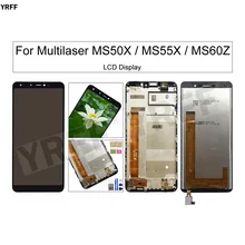 For Multilaser MS60Z MS50X MS55X LCD Screens Phone LCD Display Touch Screen Digitizer Assembly Panel Sensor Repair Tool