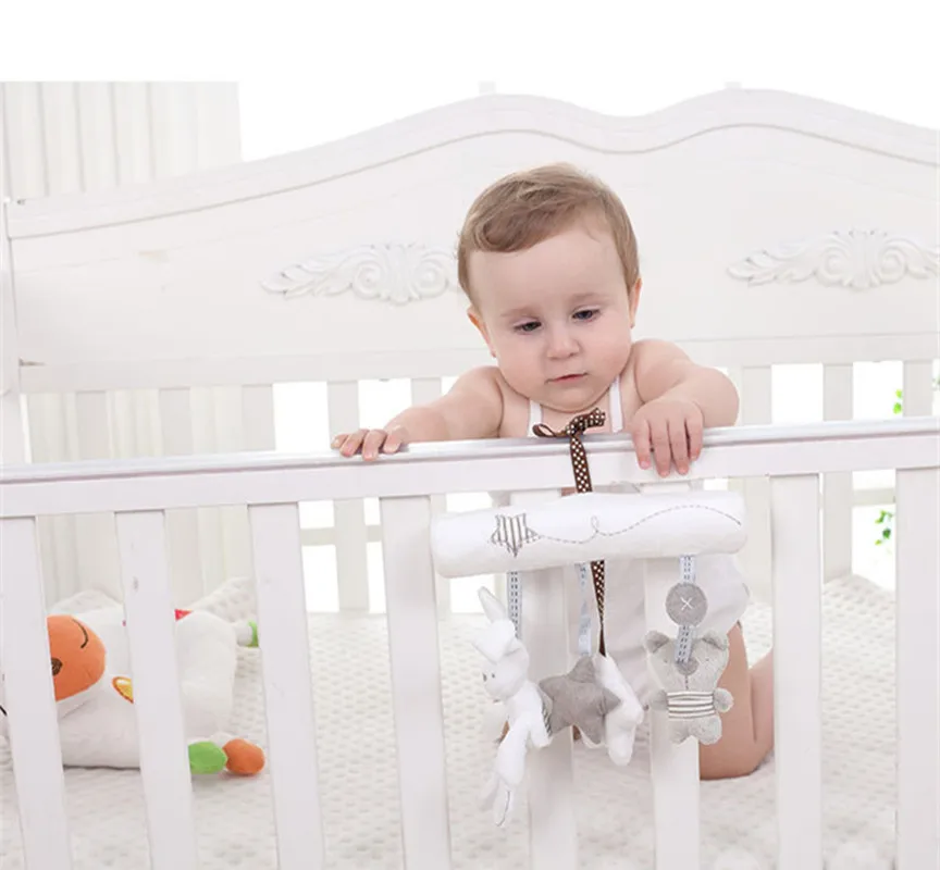 IMBABY детская коляска, висячий кролик, детская коляска, подвесная Колыбель подвесная Детская безопасность, брелок-плюшевая игрушка