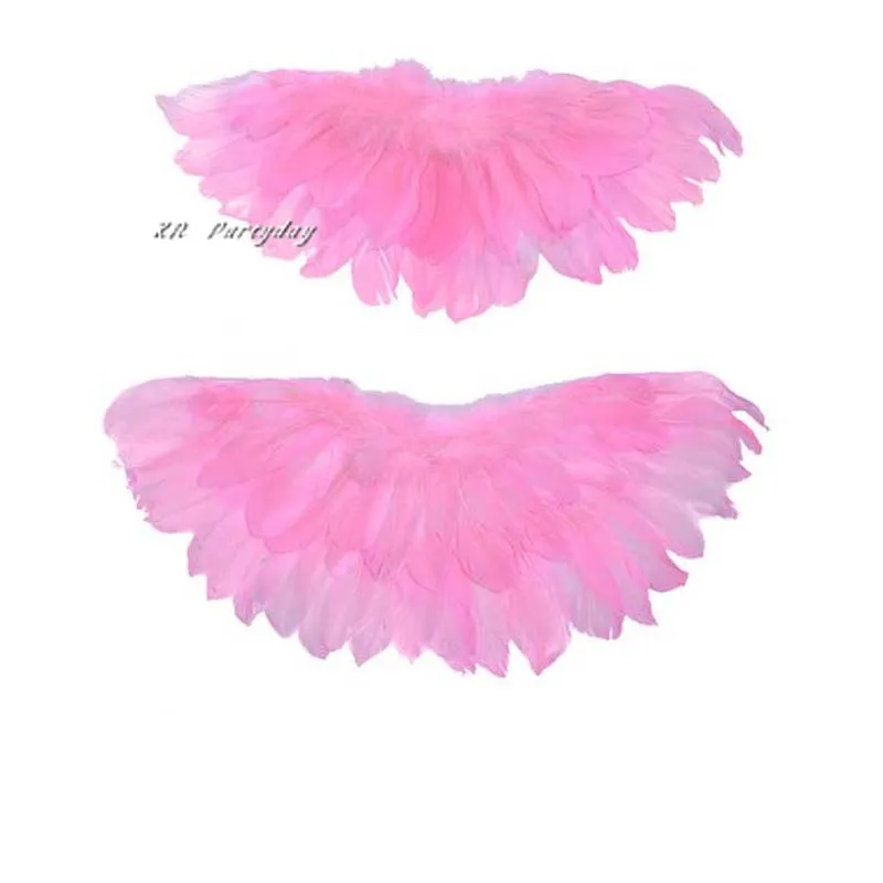 40*19cm / 56*22cm Adults Kids Feather Fairy Angel Wings Hen Night Party Event home decor birthday | Дом и сад