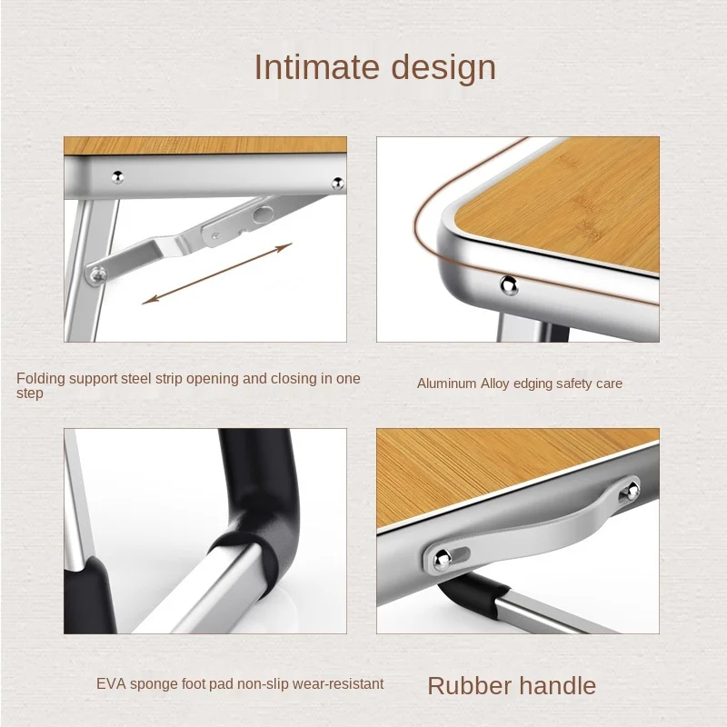 Уличный портативный складной стол простой компьютерный для кемпинга маленький