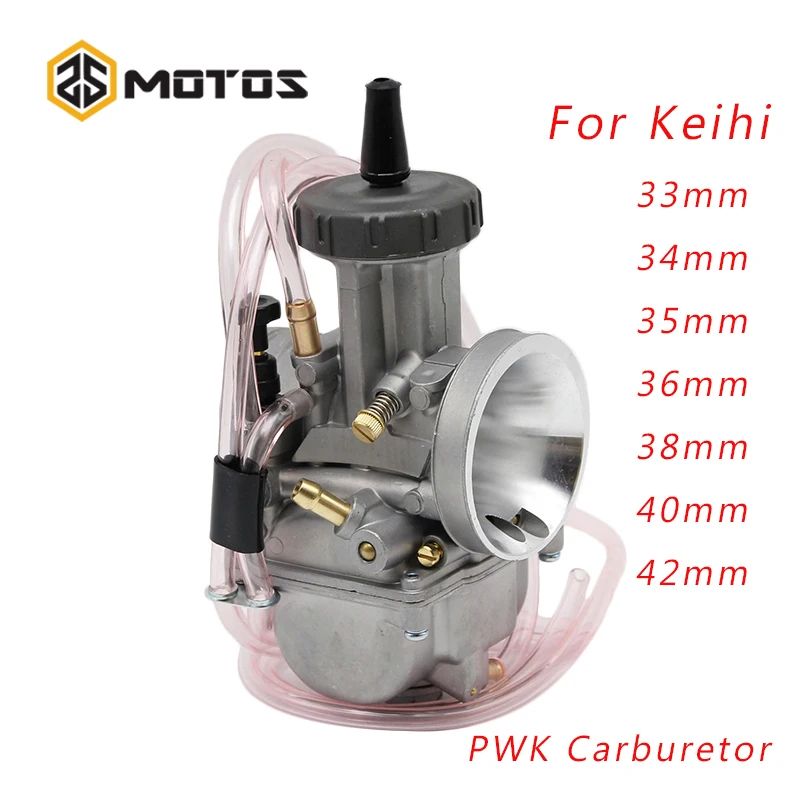 ZS Мотоциклетный Двигатель 2T/4T для карбюратора Keihin 33 34 35 36 38 40 42 мм двигатель PWK
