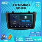 Автомагнитола для MAZDA, мультимедийный плеер на Android 10,0, с GPS, DSP, для MAZDA 3, 2009-2012, типоразмер 2DIN