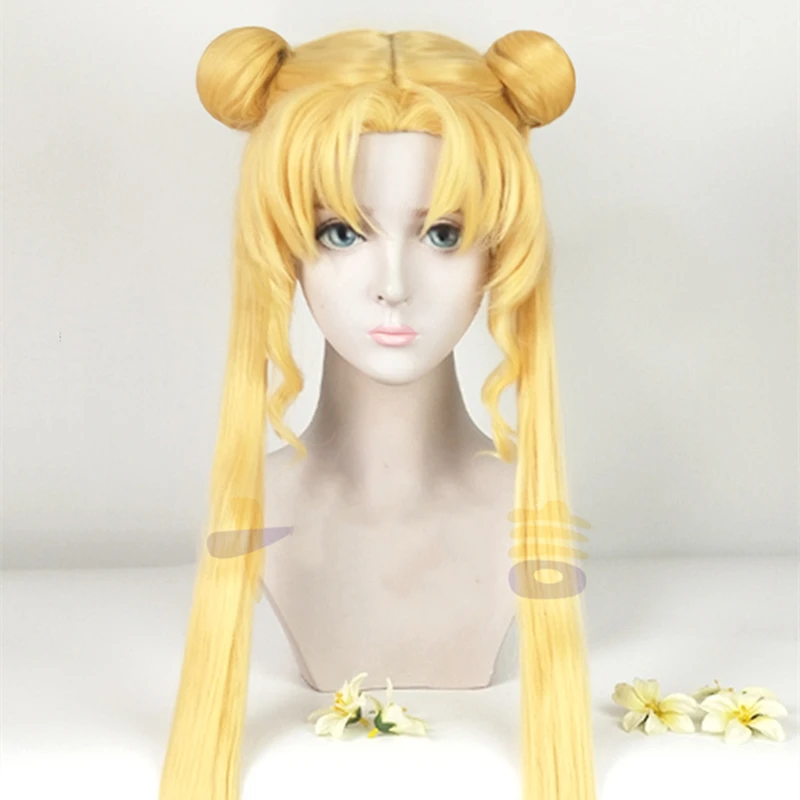 Парик для косплея Usagi из аниме мультфильма аксессуары и вечеринки на Хэллоуин