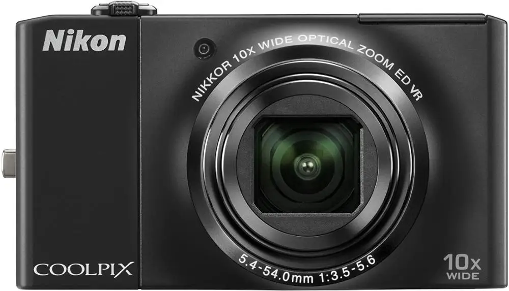 

USED Nikon Coolpix S8000 14.2MP Digital Camera with 10x Optical Vibration Reduction (VR) Zoom and 3.0-Inch LCD