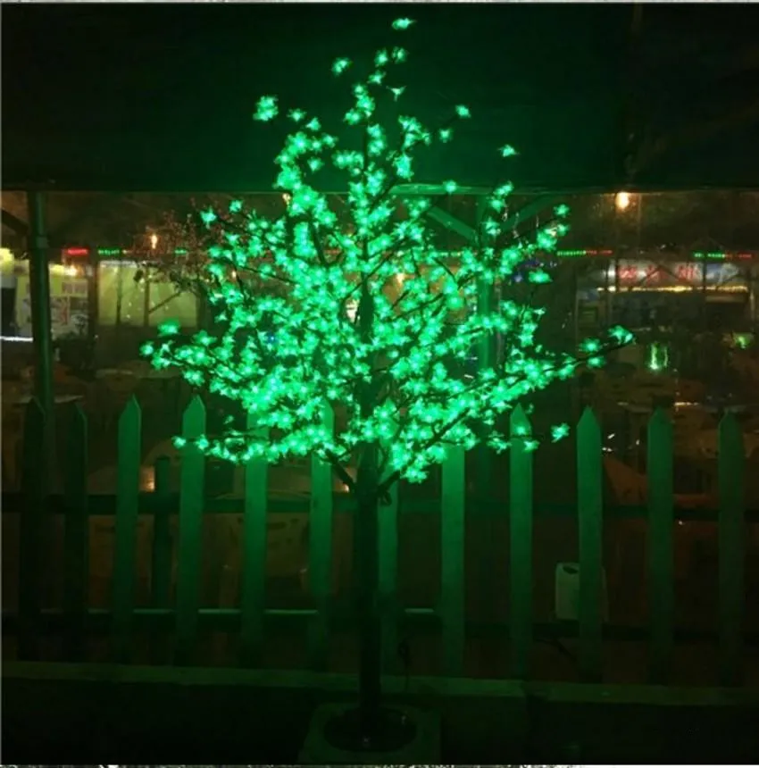 

2m/6.5ft High LED Artificial Cherry Blossom Tree Light Christmas Light 1152pcs LED Bulbs 110/220VAC Rainproof Fairy Garden Decor