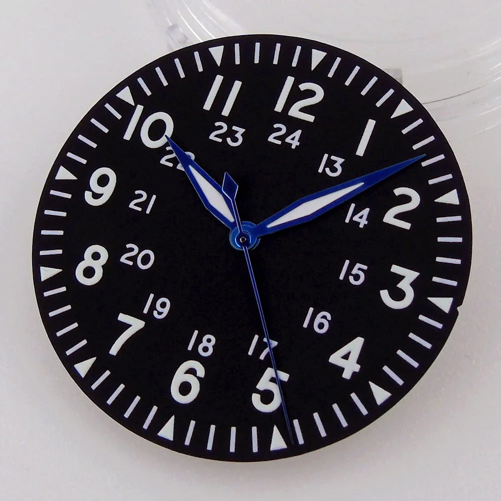 

Набор для часов MIYOTA 8215 821A DG MINGZHU 2813, черный, 33,6 мм