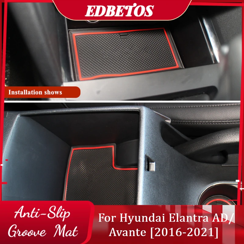 Коврики Elantra AD/Avante для дверей и ворот коврики 2016-2021 Hyundai подкладки центральной