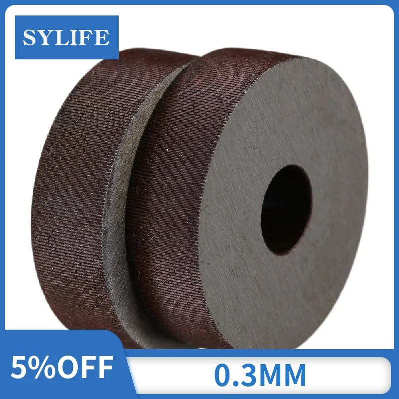 Стальное 0 3 мм Шаг линейное накатанное колесо 28 OD одиночный прямой грубой шаблон