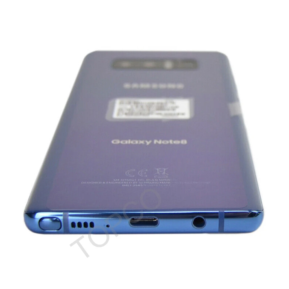 Samsung Galaxy Note8 Note 8 N950U/N950F разблокированный 4G LTE Android телефон Восьмиядерный 6," двойной 12 Мп задняя камера ram 6 ГБ rom 64 ГБ