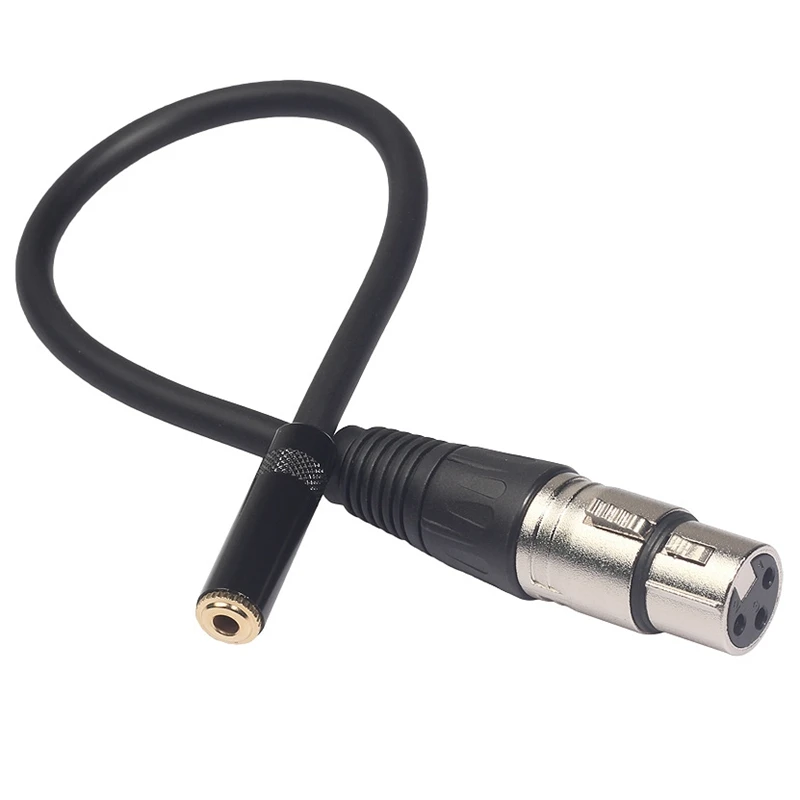 0 3 м провода Pin Xlr до 5 мм ТРС 1/8 дюймов Женская стерео заглушка микрофонный аудио