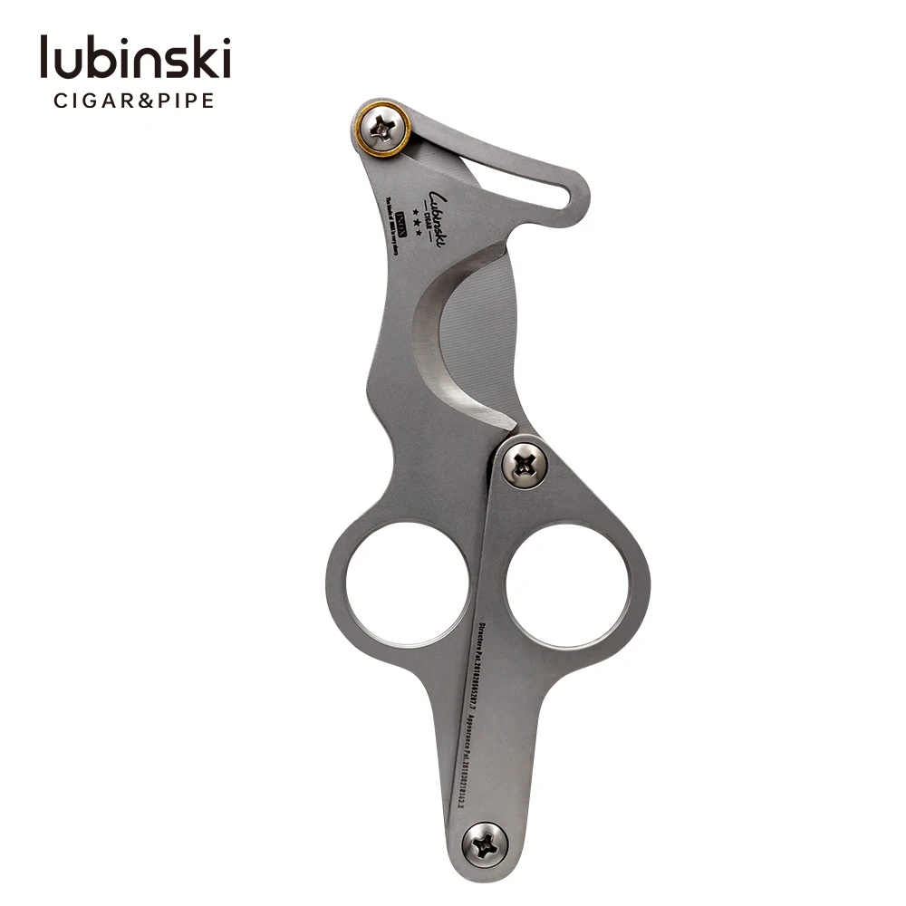 Ножницы LUBINSKI из нержавеющей стали в подарочной коробке|Аксессуары для сигар| |