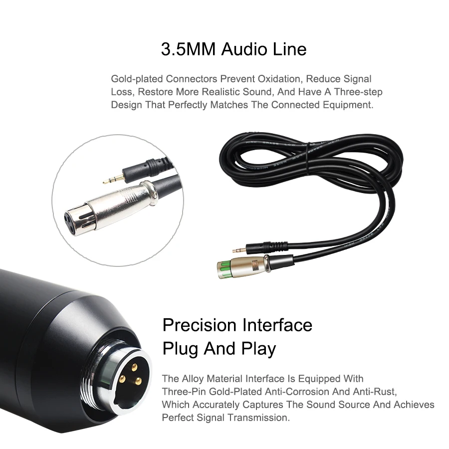 Original Professional BM800 Condenser Microphone 3.5Mm Wired Studio Sound Recording Mic For computer Karaoke KTV | Электроника