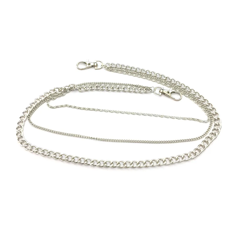 Модный женский 3-слойный ремень декоративный с крючком длинный кисточкой