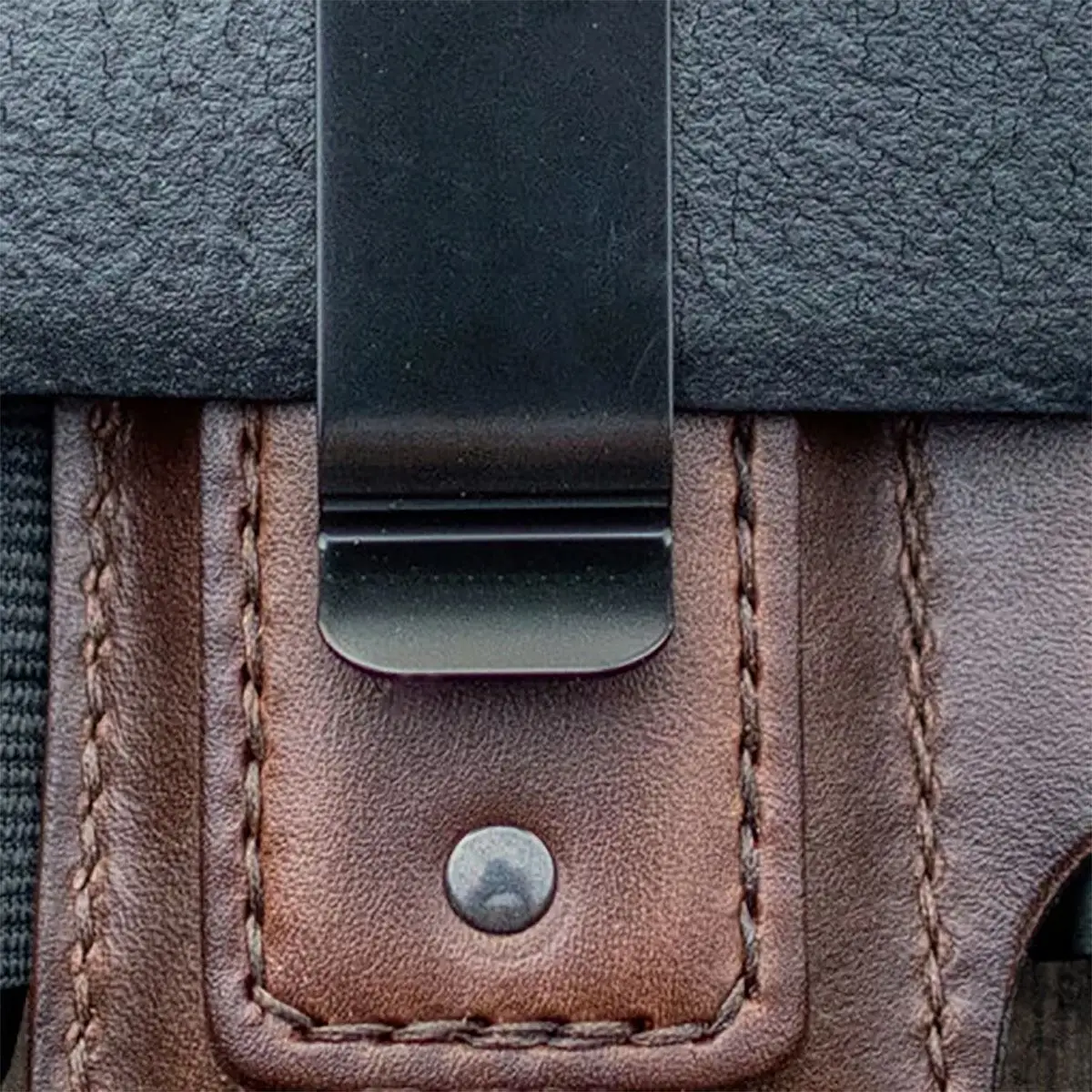 Сумка для инструментов из натуральной кожи мужчин повседневный ремень чехол