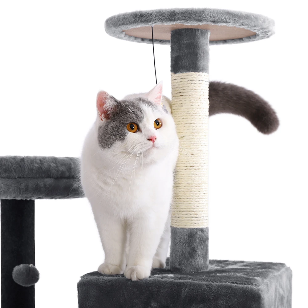 Домашняя H110cm кошка игрушка котенок домик Когтеточка дерево для скалолазания кошка дерево домашнее животное кошка роскошный прыгающий каркас мебель