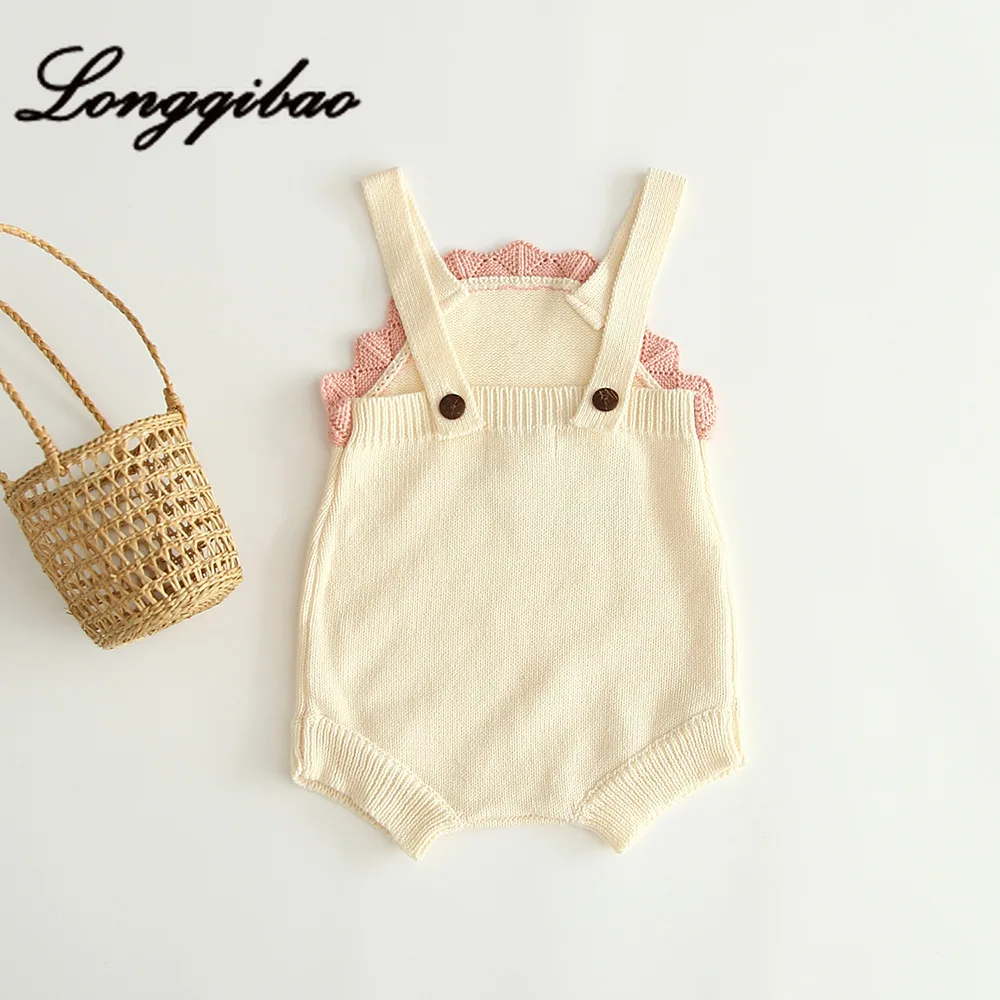 Осенний вязаный шерстяной комбинезон высокого качества для малышей 2020