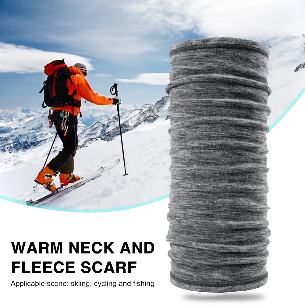 Шарф для велоспорта на открытом воздухе зимний ветрозащитный утолщенный теплый