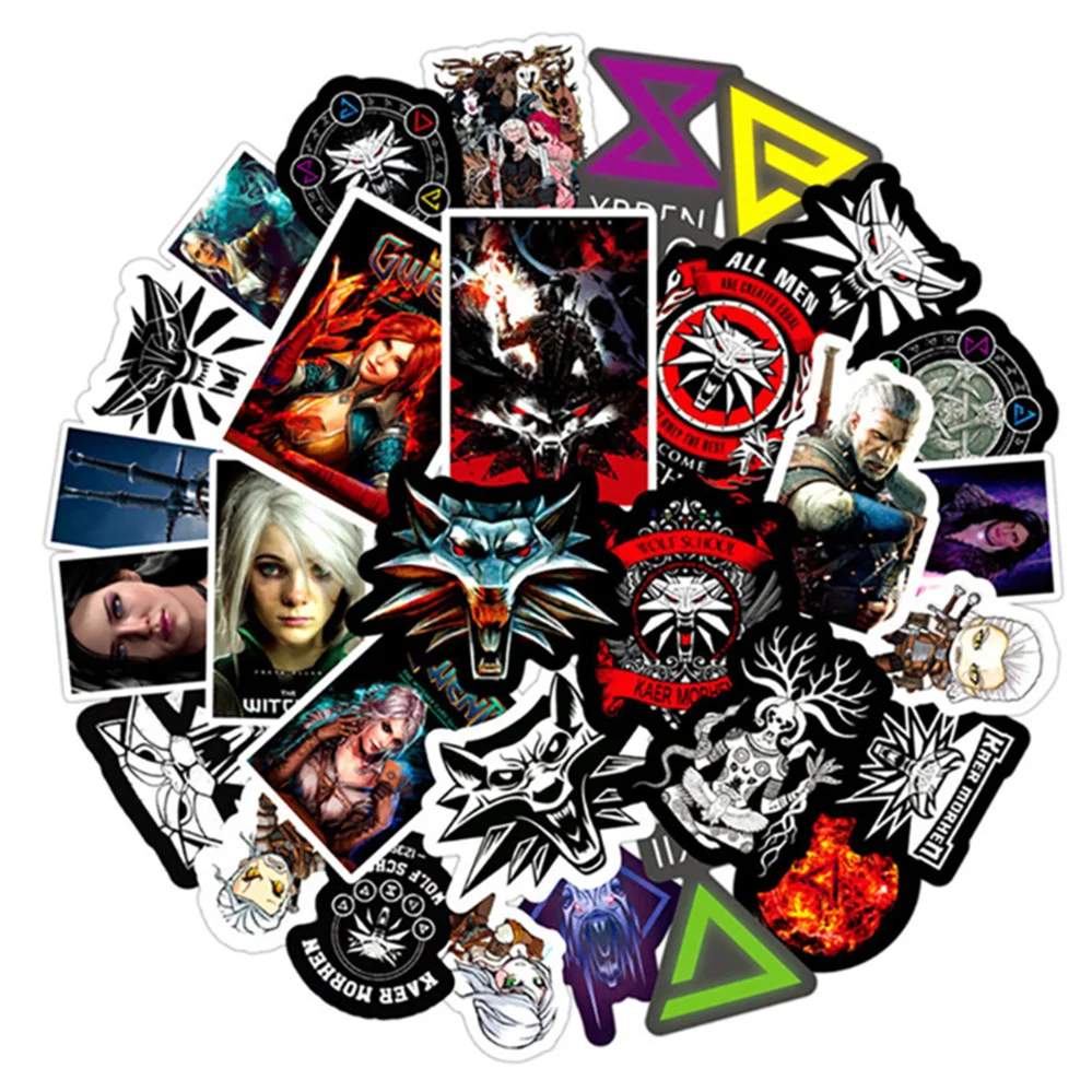 

10/30/50 Cartoon Game Graffiti Classic Decals Motorcycle Car Skateboard Guitar Waterproof Trolley Case Sticker Boy Wholesale