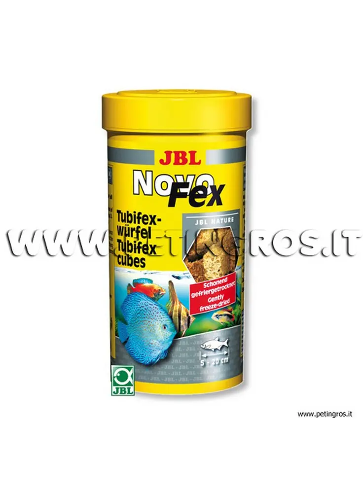 Замороженные кубики для червей JBL Novo FEX 250 мл/30 г|Корм рыб| |