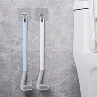 long handle toilet cleaning brush silicone toilet brushes for bathroomtoilet cleaning brushbendable silicone brush head