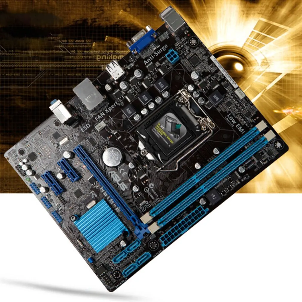 Материнская плата Asus P8H61 M LX3 PLUS R2.0 оригинальная бывшая в употреблении материнская