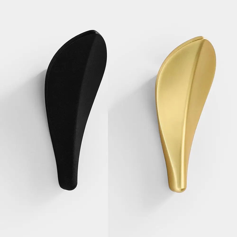 

Durable Wall-Mounted Creative Coat Organization Nordic Style Keys Rack Leaf Shaped Hooks Wall Hanging Decoration Hanger