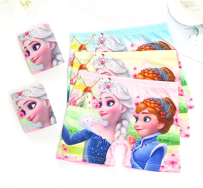 Детские хлопковые трусики для девочек 1 шт. красивое нижнее белье малышей с