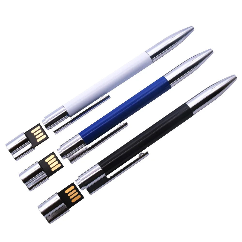 Металлическая USB ручка флеш накопитель 2 0 128 Мб 4 ГБ 16 8 Гб|USB флэш-накопители| |