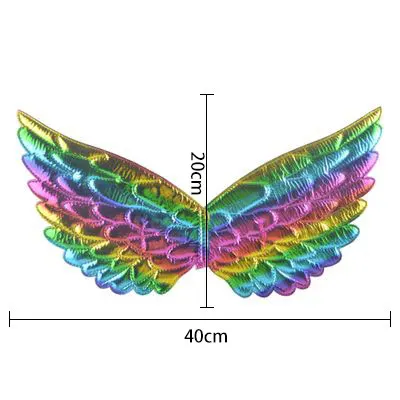 Костюм пачка с единорогом для девочек золотистые и Серебристые крылья единорога