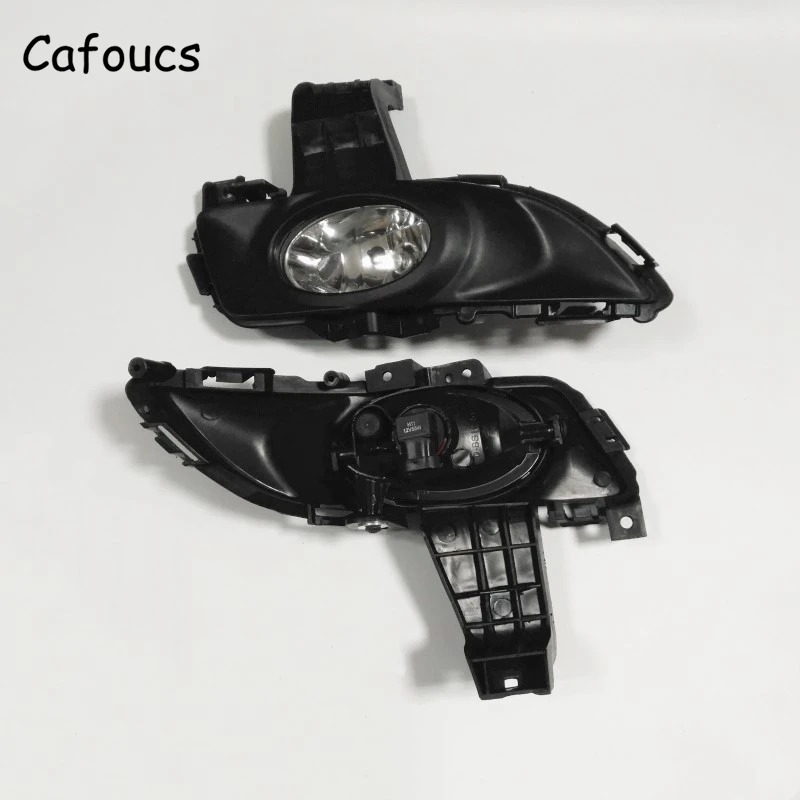 Автомобильные передние противотуманные фары Cafoucs 1 пара для Mazda 3 Sedan 2003 2004 2005 2006