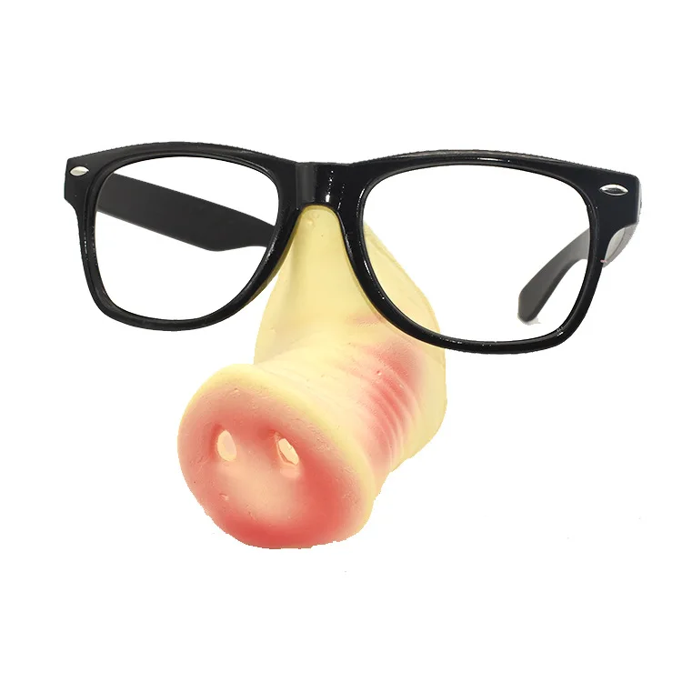 

Funny Party Glasses Pig Nose Sunglasses Fancy Dress Eye Glass Frame Witch Cosplay Props Costume Accessories Festival Joke Toy