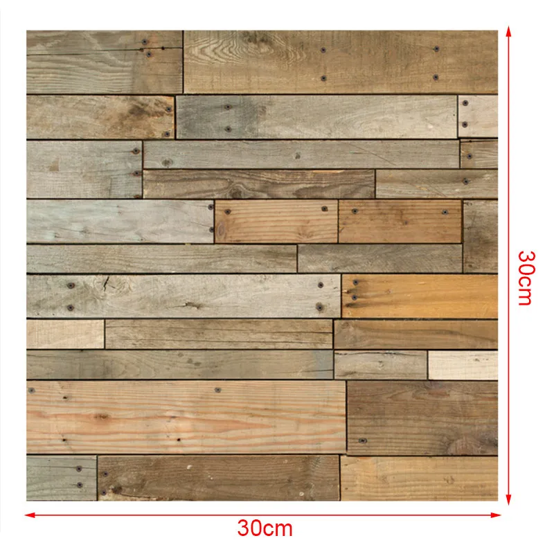 Самоклеящаяся настенная бумага Shiplap 3D самоклеящаяся бумажная доска для