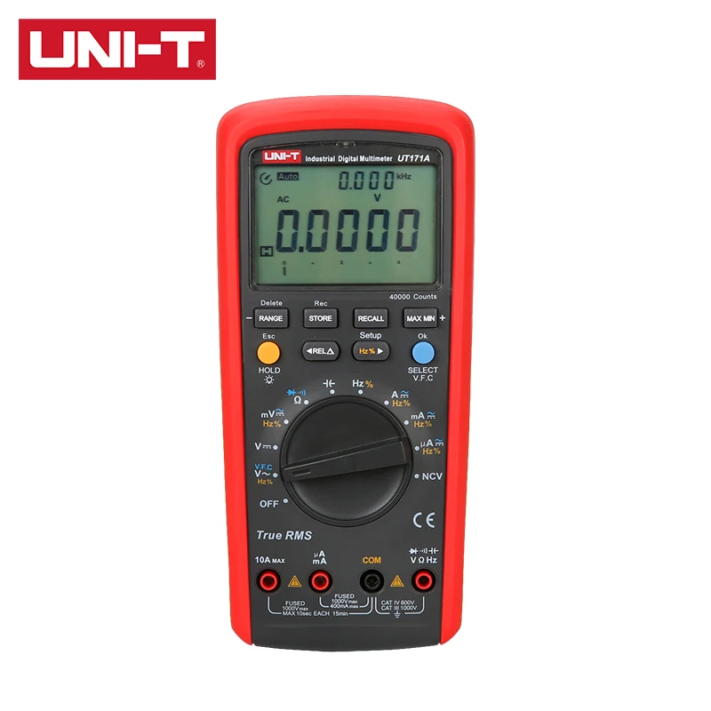 Цифровой мультиметр UNI T True RMS UT171A UT171B UT171C проверка диодов измерения проводимости