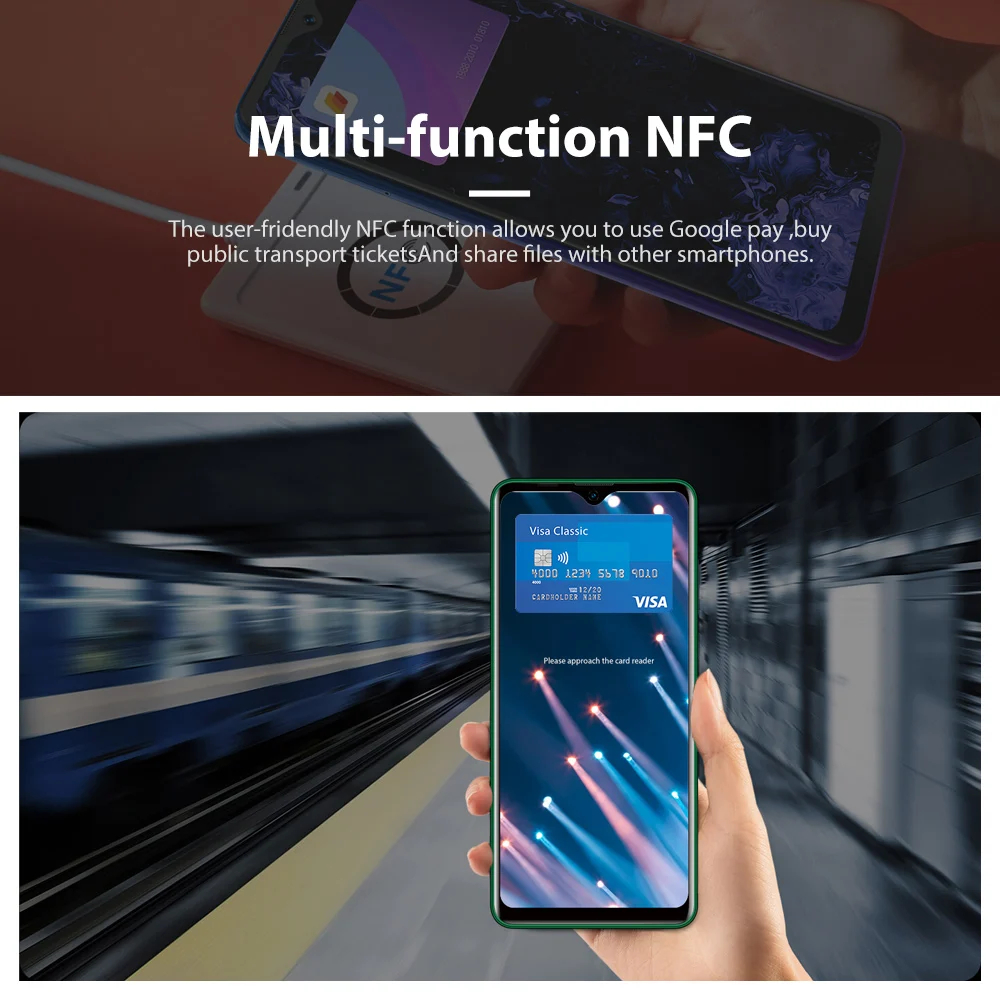 Blackview A80 плюс 4 Гб + 64 смартфон на базе восьмиядерного процессора 6 49 ''HD Экран Quad