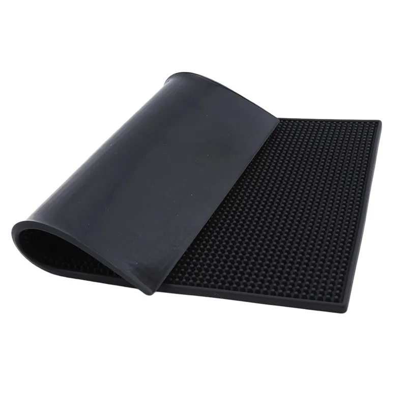 

Salon Black Hairdresser Tools Non-slip Pad Hair Dryers Hair Trimmers PP Soft Antiskid Mat Cushion Keep Hairdressing Kits