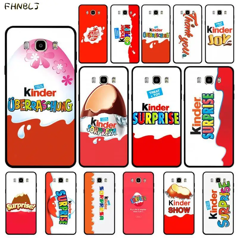 

New Trolly egg KINDER JOY Surprise Cell Phone Case for Samsung J6 J7 J2 J5 prime J4 J7 J8 2016 2017 2018 DUO core neo