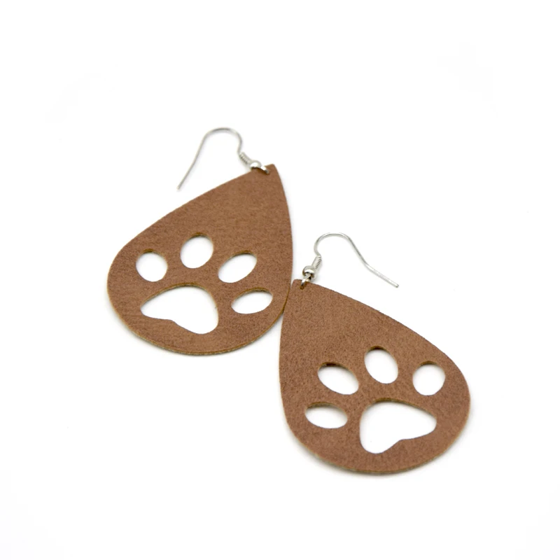 SMVAUON высечки &quotсделай сам&quot медвежьи серьги с лапами удар лезвия для резки формы