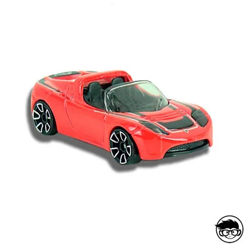 Hot Wheels Tesla Roadster HW Green Speed 241/250 2016 длинная карта|Настольный футбол| |