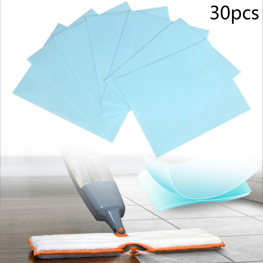 

30pcs Bag Tile Floor Cleaner Tablets Floor Cleaner All-around Dissolving Paper Cleaning Sheet For Cleaning Wooden Floor Tiles