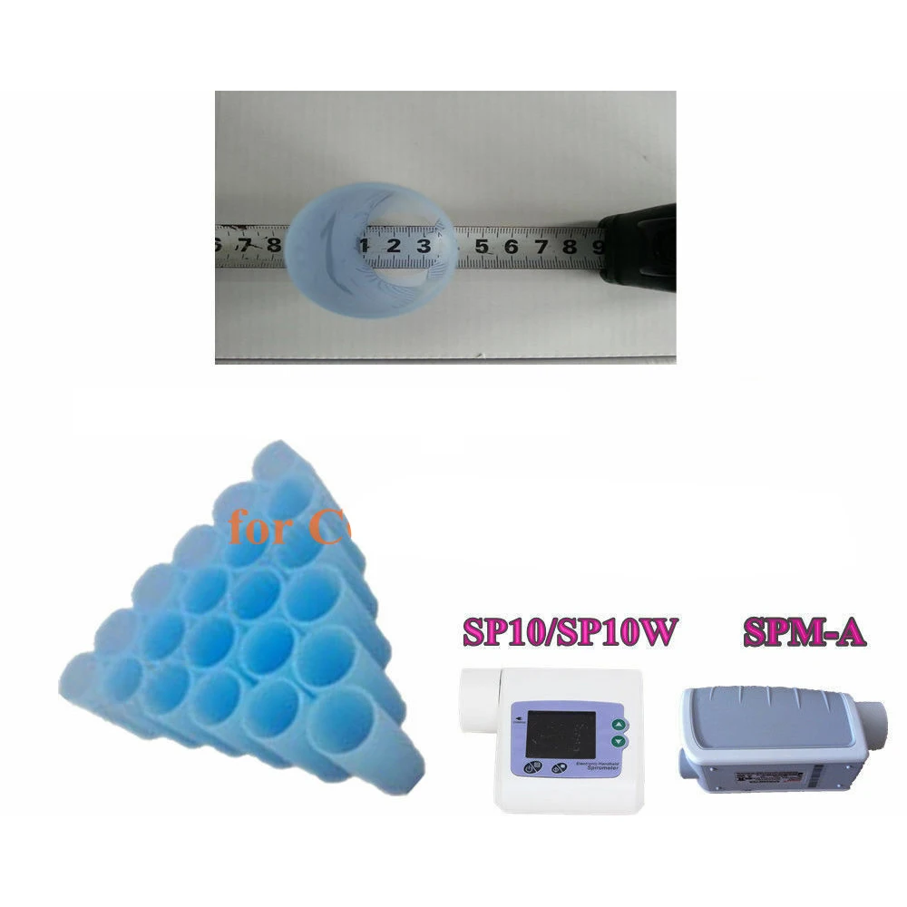 Многоразовые мундштук для CONTEC цифровой спирометр SP10BT SP10 SP10W SP70B SP100 SP80B Легочное