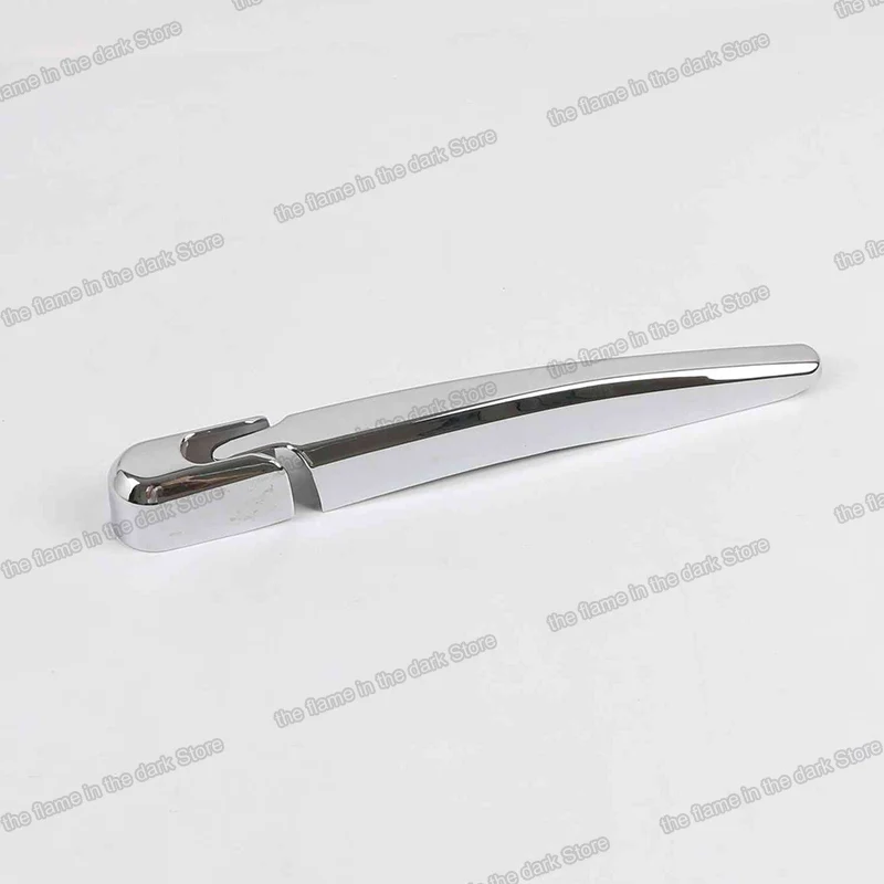 Lsrtw2017 Блестящий серебряный abs заднего Дождь Окно отделка стеклоочистителя